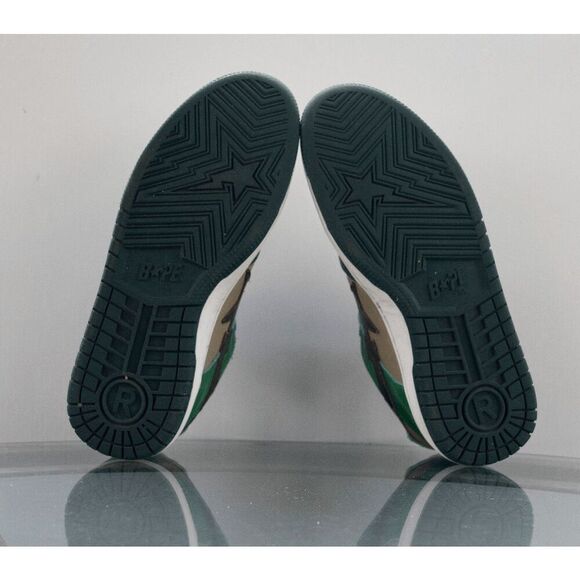 A Bathing Ape BAPE Sk8 Sta “ABC Camo Green” Men's Size 9 - Picture 9 of 9